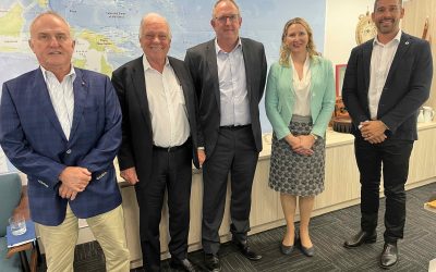 APIBC President, team meet Pacific Office head in Canberra