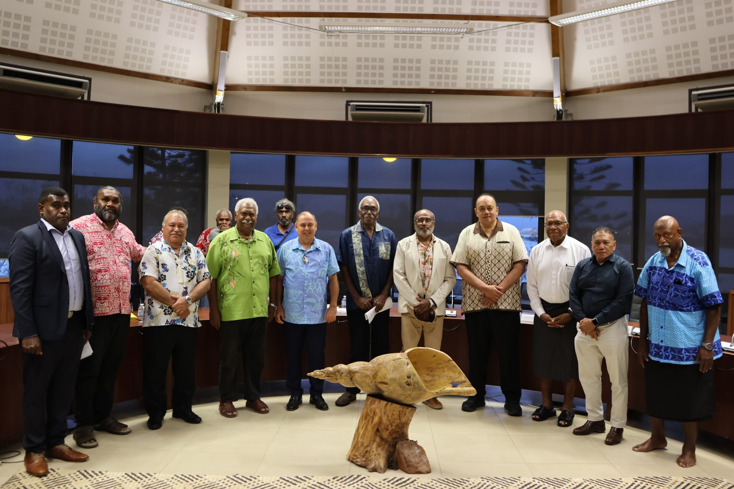 Pacific Islands leaders in New Caledonia. Photo: Pacific Islands Forum Secretariat website.