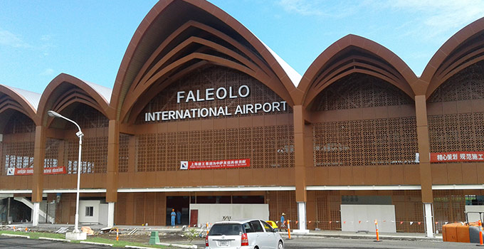 Faleolo Airport (Photo: Samoa Airports Authority website).