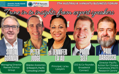 Join industry leaders at the 7AVBF in Port Vila 12-13 March