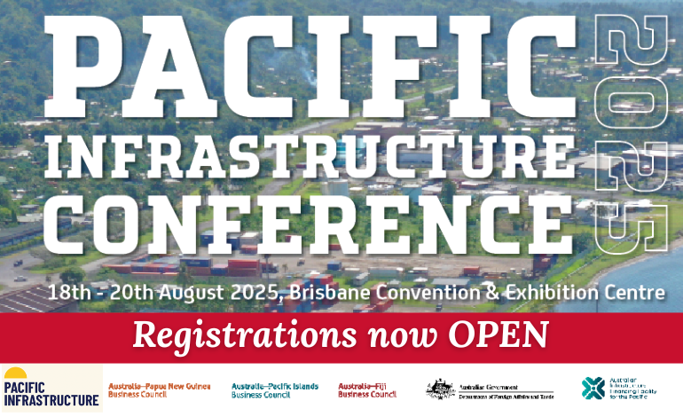 Registrations open for Pacific Infrastructure Conference 2025