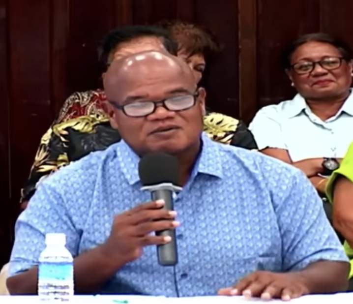 Rolan Merar, Palau's first resident Ambassador to Australia. Photo courtesy: Island Times