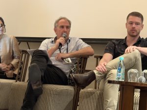 APIBC President Simon Gorman participating in a panel discussion. Photo: Dev Nadkarni