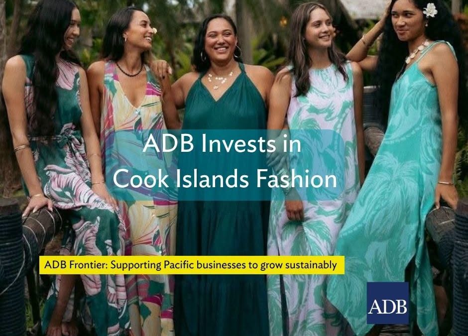 ADB backs Cook Islands fashion business in landmark private-sector investment