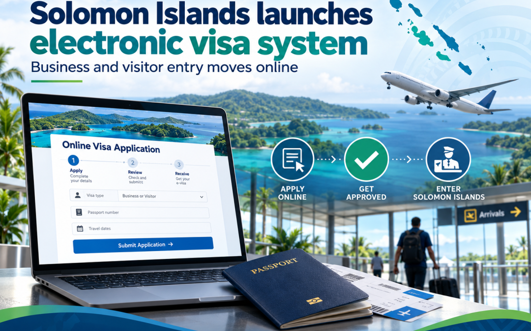 Solomon Islands introduces electronic visa system to streamline business and visitor entry